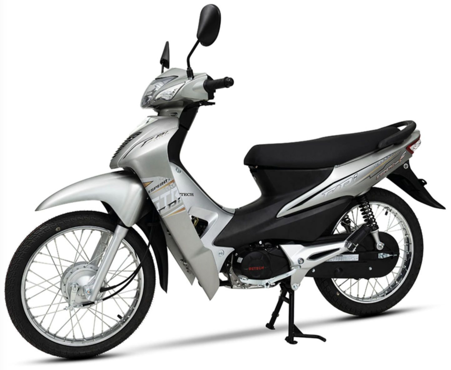 Xe máy 50cc Detech Wave 50 (Xám Ghi)